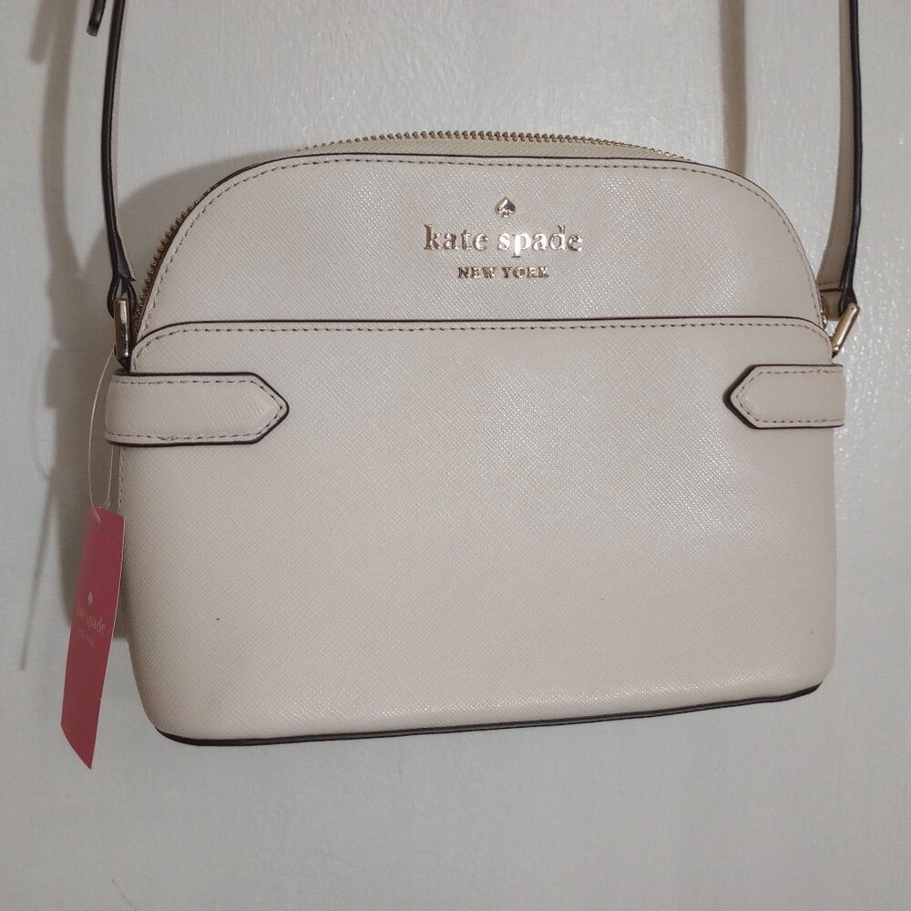 New with Tags Kate Spade Staci Saffiano Leather Dome Purse